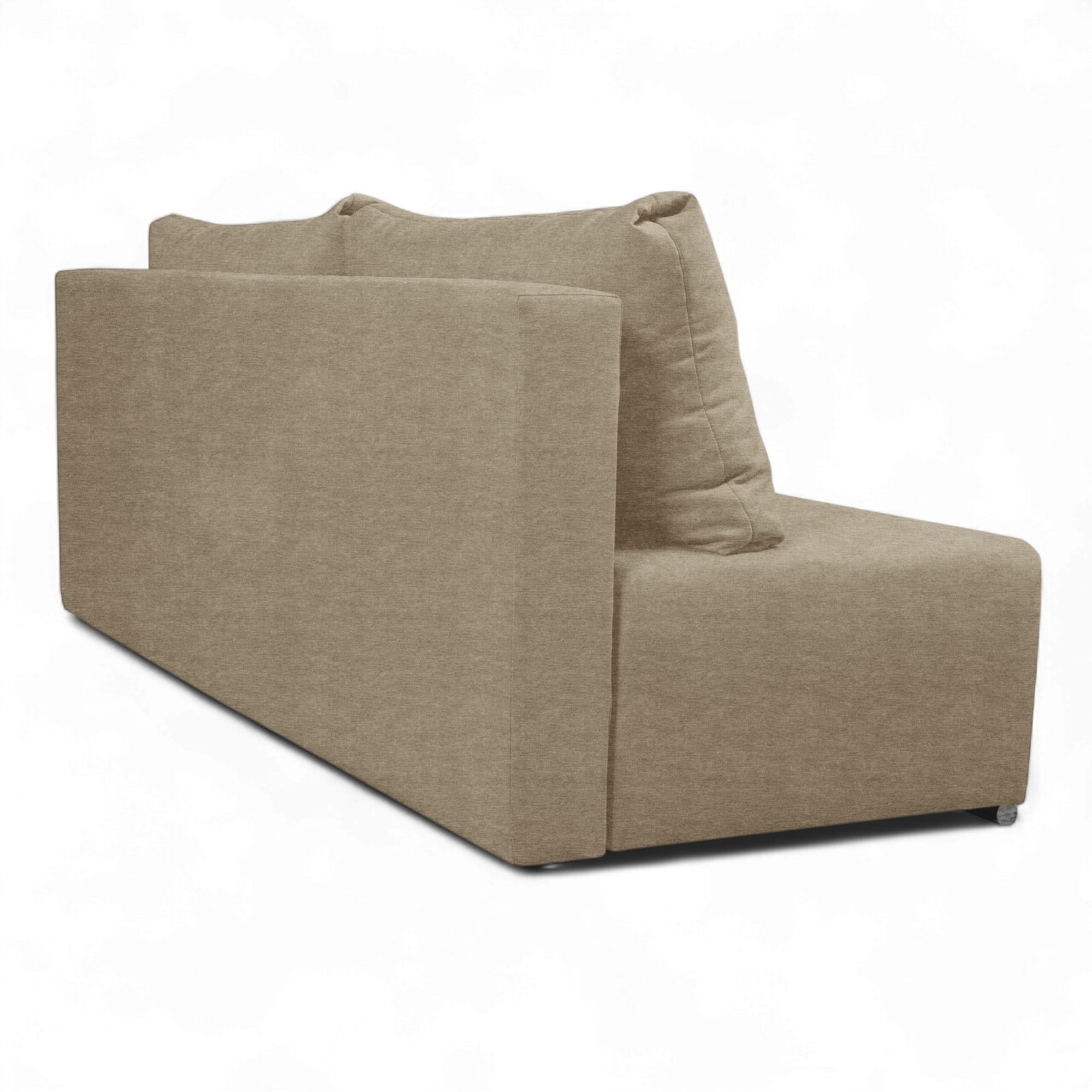 Dīvāns–Gulta Pugo Bēšs-pelēks XL (160cm) — foto 7