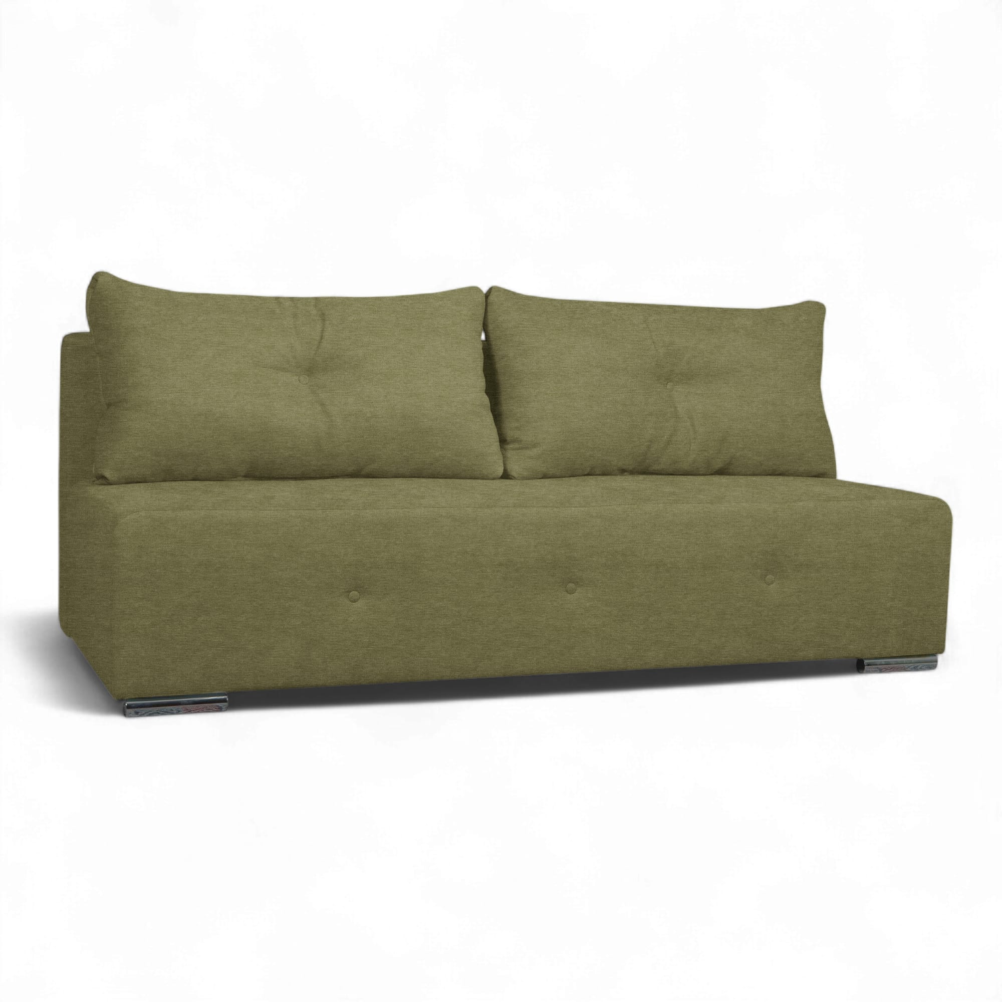 Dīvāns–Gulta Pugo Zaļš Standart (145cm) - 1