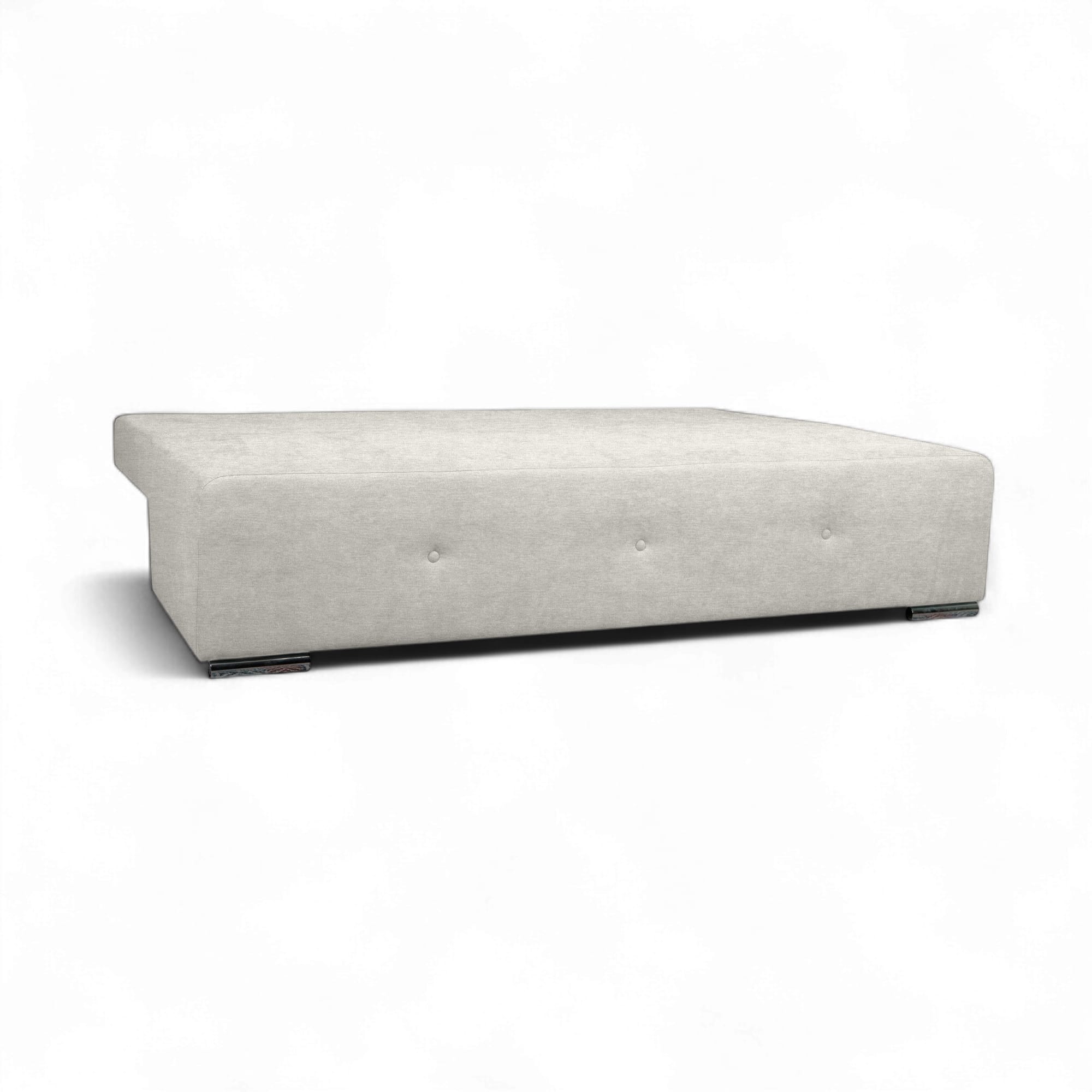 Dīvāns–Gulta Pugo Gaiši pelēka XL (160cm) - 3